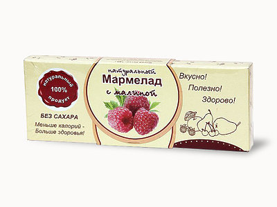 №2 Мармелад натуральный "Малина" 140г в Воркуте